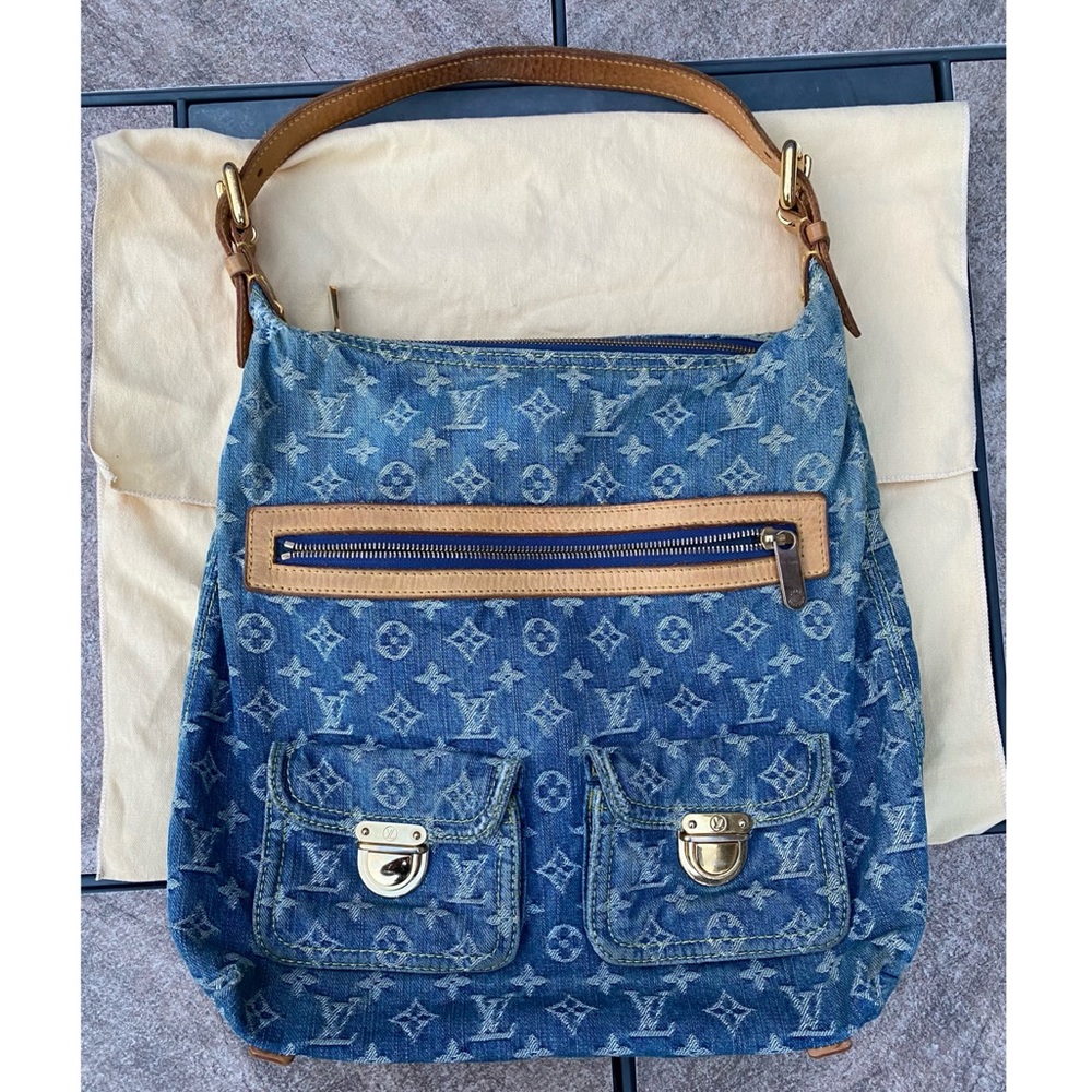 LOUIS VUITTON DENIM BAGGY